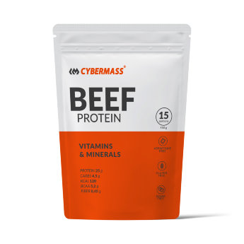 CYBERMASS Beef Protein 450 г (15 порций пакет) CYBERMASS Beef Protein 450 г (15 порций)