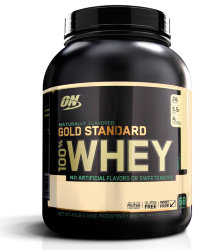 OPTIMUM NUTRITION Natural Whey Protein Gold Standard 5lb (2.27 кг) Большая банка